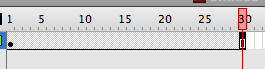 Timeline with new frames