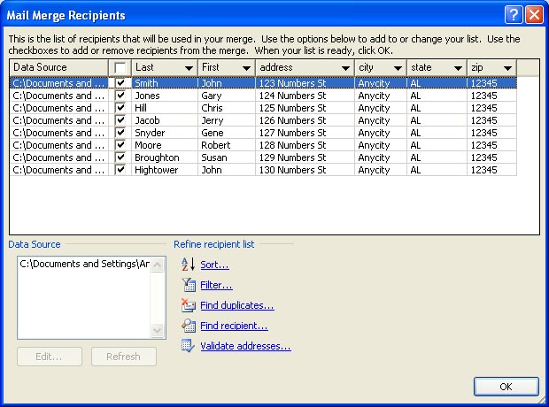 Find your data source 2